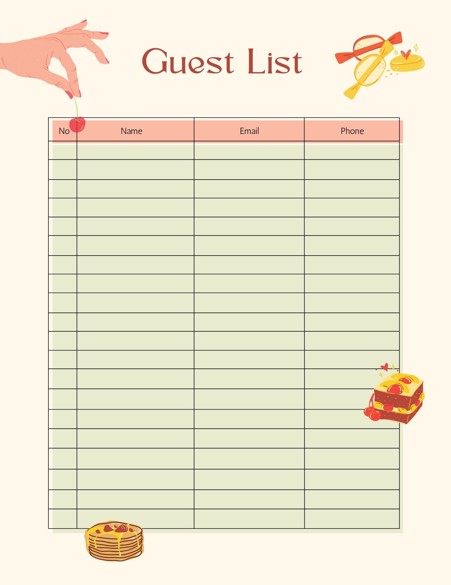 Guest List Tracker
